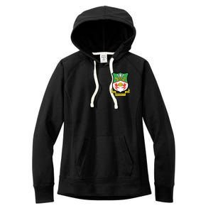 Wrexham Football Club Pocket Logo Women's Fleece Hoodie