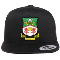 Wrexham Football Club Pocket Logo Flat Bill Trucker Hat