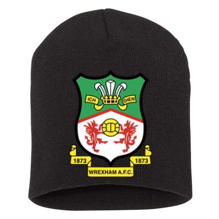 Wrexham Football Club Pocket Logo Short Acrylic Beanie