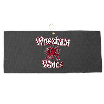 Wrexham Football Club Champion Wale Large Microfiber Waffle Golf Towel