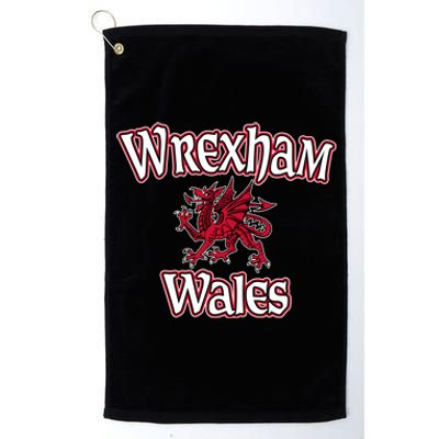 Wrexham Football Club Champion Wale Platinum Collection Golf Towel