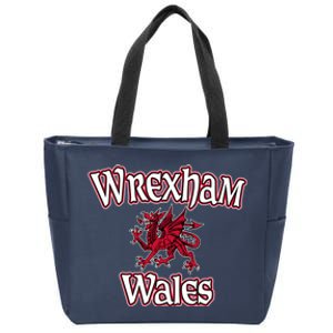 Wrexham Football Club Champion Wale Zip Tote Bag