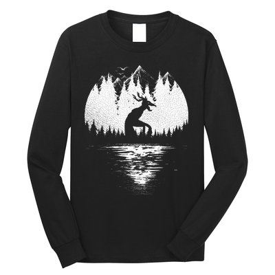 Wendigo Folklore Cryptozoology Long Sleeve Shirt