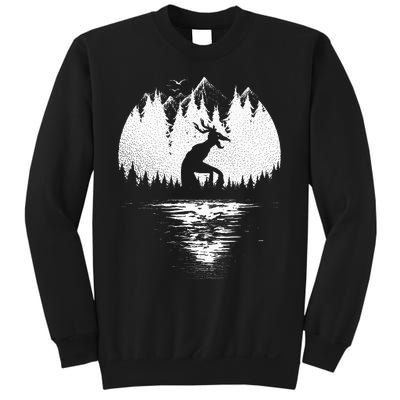 Wendigo Folklore Cryptozoology Sweatshirt