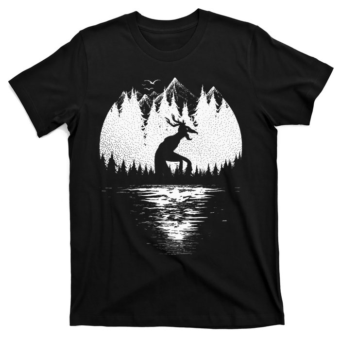 Wendigo Folklore Cryptozoology T-Shirt