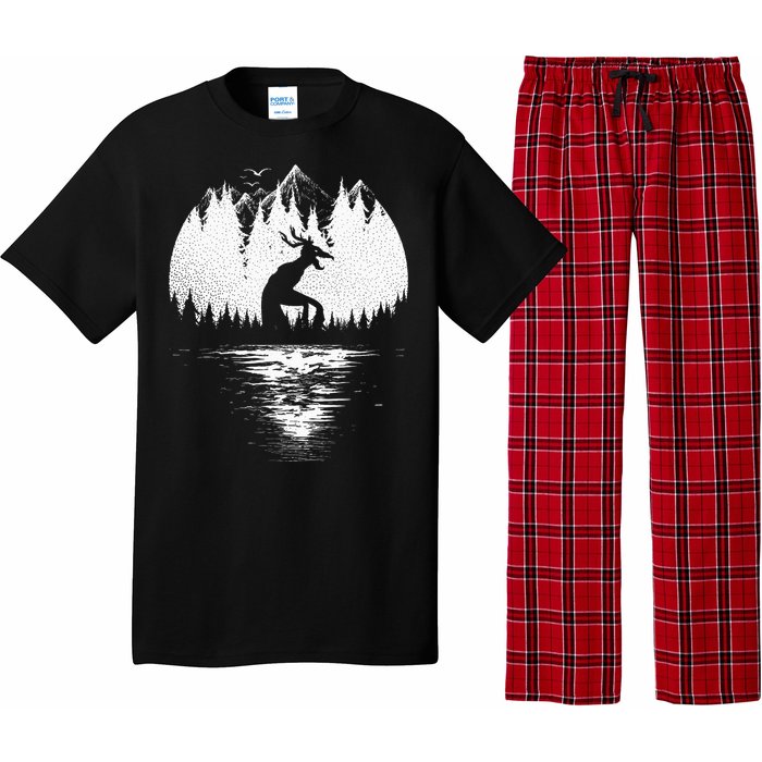 Wendigo Folklore Cryptozoology Pajama Set