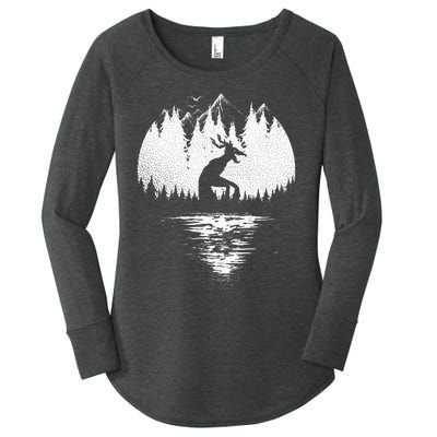 Wendigo Folklore Cryptozoology Women's Perfect Tri Tunic Long Sleeve Shirt