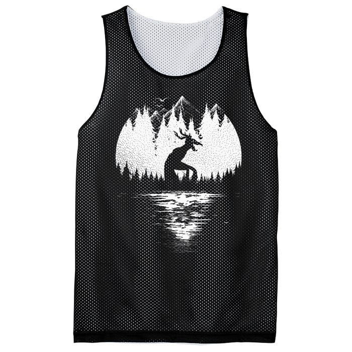 Wendigo Folklore Cryptozoology Mesh Reversible Basketball Jersey Tank