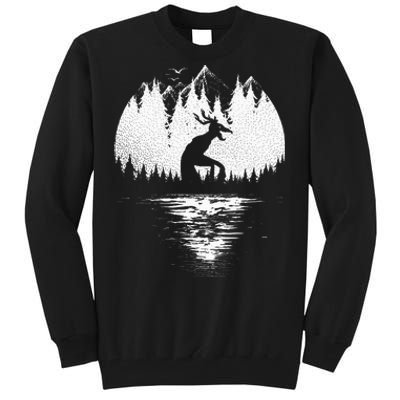 Wendigo Folklore Cryptozoology Tall Sweatshirt