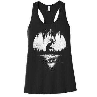 Wendigo Folklore Cryptozoology Women's Racerback Tank