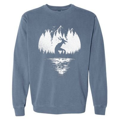 Wendigo Folklore Cryptozoology Garment-Dyed Sweatshirt