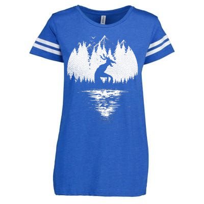 Wendigo Folklore Cryptozoology Enza Ladies Jersey Football T-Shirt