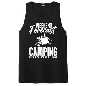 Weekend Forecast Camping With A Good Chance Of Ing Gift PosiCharge Competitor Tank