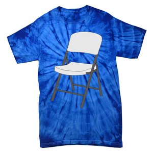 White Folding Chair Tie-Dye T-Shirt