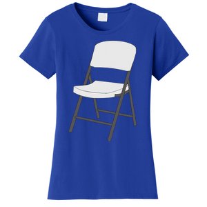 White Folding Chair Women's T-Shirt