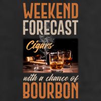 Weekend Forecast Cigars With Chance Bourbon Cool Comfort Performance Bucket Hat