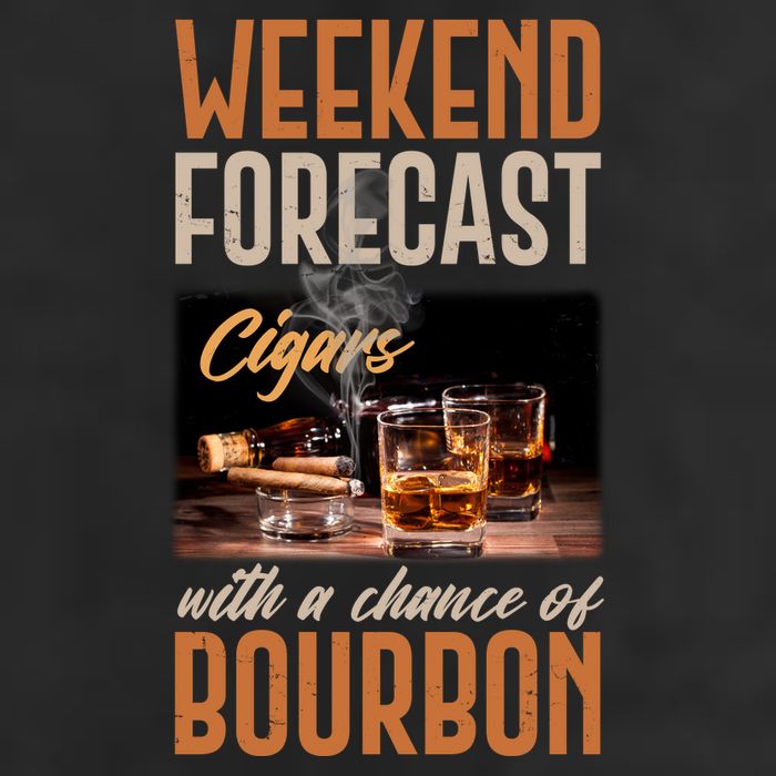 Weekend Forecast Cigars With Chance Bourbon Cool Comfort Performance Bucket Hat