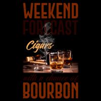 Weekend Forecast Cigars With Chance Bourbon Mug