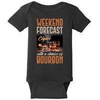 Weekend Forecast Cigars With Chance Bourbon Baby Bodysuit