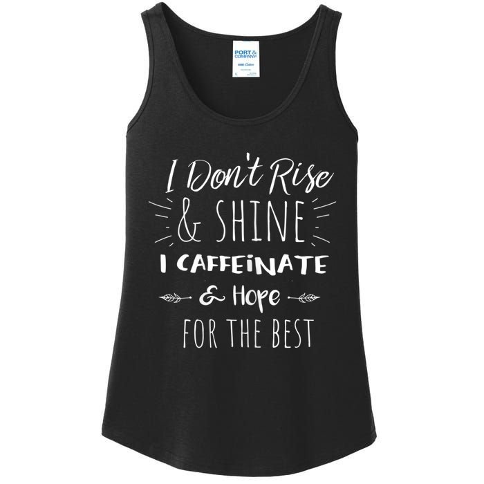 Womens Funny Coffee, Coffee Lover Saying Gift For Her Mom Wine Ladies Essential Tank