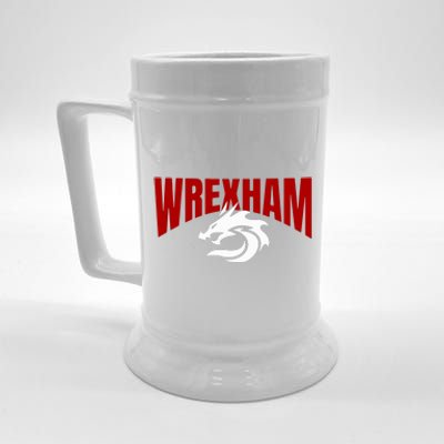 Wrexham Football Club Champion Wale Beer Stein