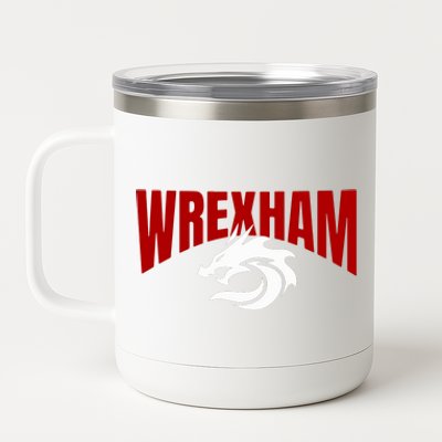 Wrexham Football Club Champion Wale 12 oz Stainless Steel Tumbler Cup