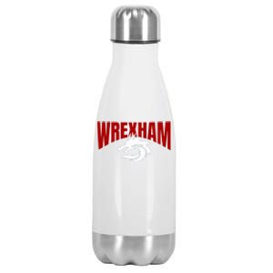 Wrexham Football Club Champion Wale Stainless Steel Insulated Water Bottle