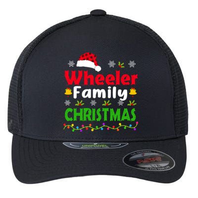 Wheeler Family Christmas Matching Funny Xmas Flexfit Unipanel Trucker Cap