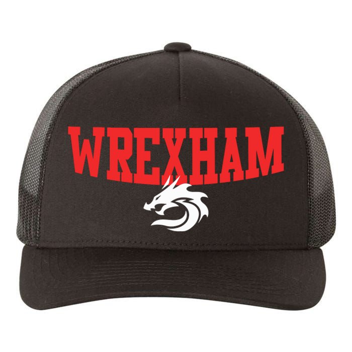 Wrexham Football Club Champion Wale Yupoong Adult 5-Panel Trucker Hat