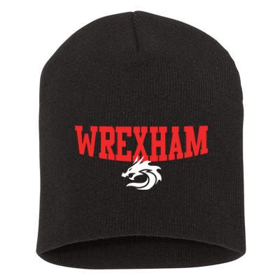 Wrexham Football Club Champion Wale Short Acrylic Beanie