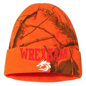 Wrexham Football Club Champion Wale Kati Licensed 12" Camo Beanie