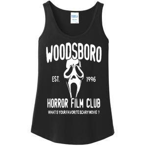 Woodsboro Film Club Scream Movie Ladies Essential Tank