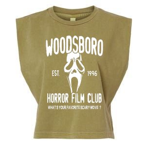 Woodsboro Film Club Scream Movie Garment-Dyed Women's Muscle Tee