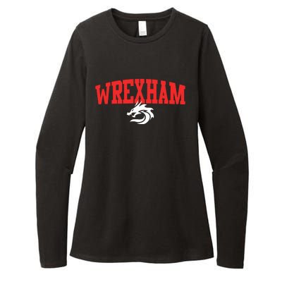 Wrexham Football Club Champion Wale Womens CVC Long Sleeve Shirt