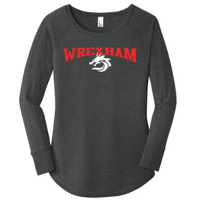 Wrexham Football Club Champion Wale Women's Perfect Tri Tunic Long Sleeve Shirt