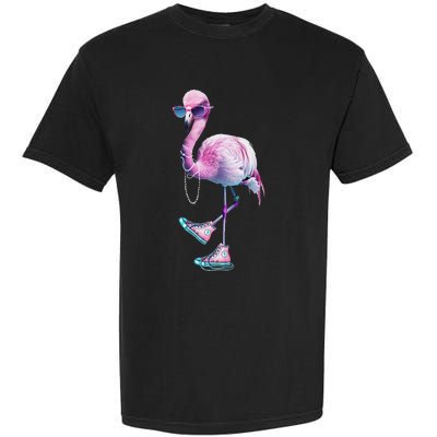 Women Flamingo Chucks And Pearls Funny Voting 2024 Garment-Dyed Heavyweight T-Shirt