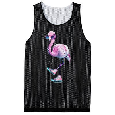 Women Flamingo Chucks And Pearls Funny Voting 2024 Mesh Reversible Basketball Jersey Tank