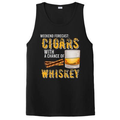 Weekend Forecast Cigars With Chance Of Whiskey Gifts PosiCharge Competitor Tank