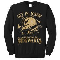 Wizard Flying Car Get In Loser Were Going To Hogwart Sweatshirt