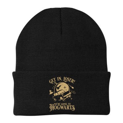 Wizard Flying Car Get In Loser Were Going To Hogwart Beanie