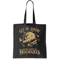 Wizard Flying Car Get In Loser Were Going To Hogwart Bag