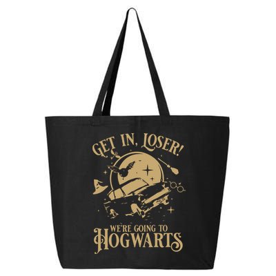Wizard Flying Car Get In Loser Were Going To Hogwart 25L Jumbo Tote