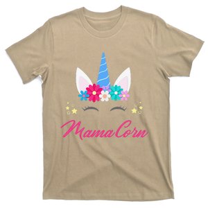 Womens Funny Costume Unicorn Mom Mother's Day Mamacorn T-Shirt