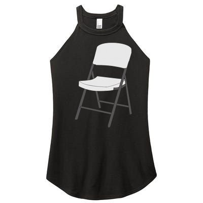 White Folding Chair Women's Perfect Tri Rocker Tank