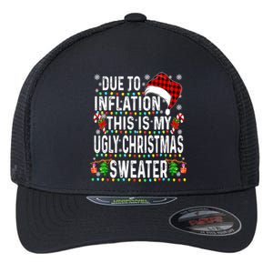 Women Funny Christmas Tree Lights 2024 Family Christmas Pajama Gift Flexfit Unipanel Trucker Cap