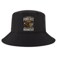 Weekend Forecast Cigars And Hennessy Cigar Life Cool Comfort Performance Bucket Hat