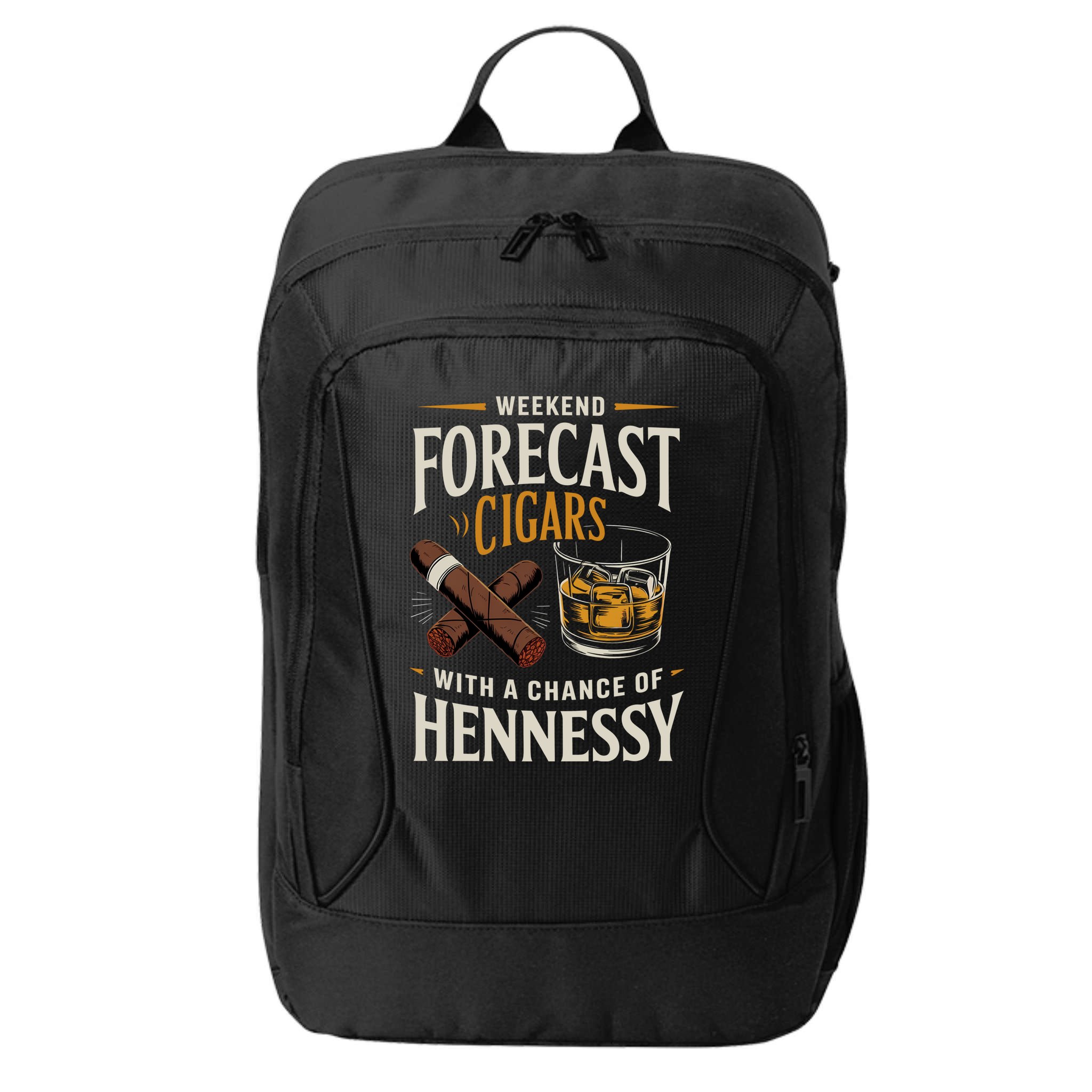 Weekend Forecast Cigars And Hennessy Cigar Life City Backpack