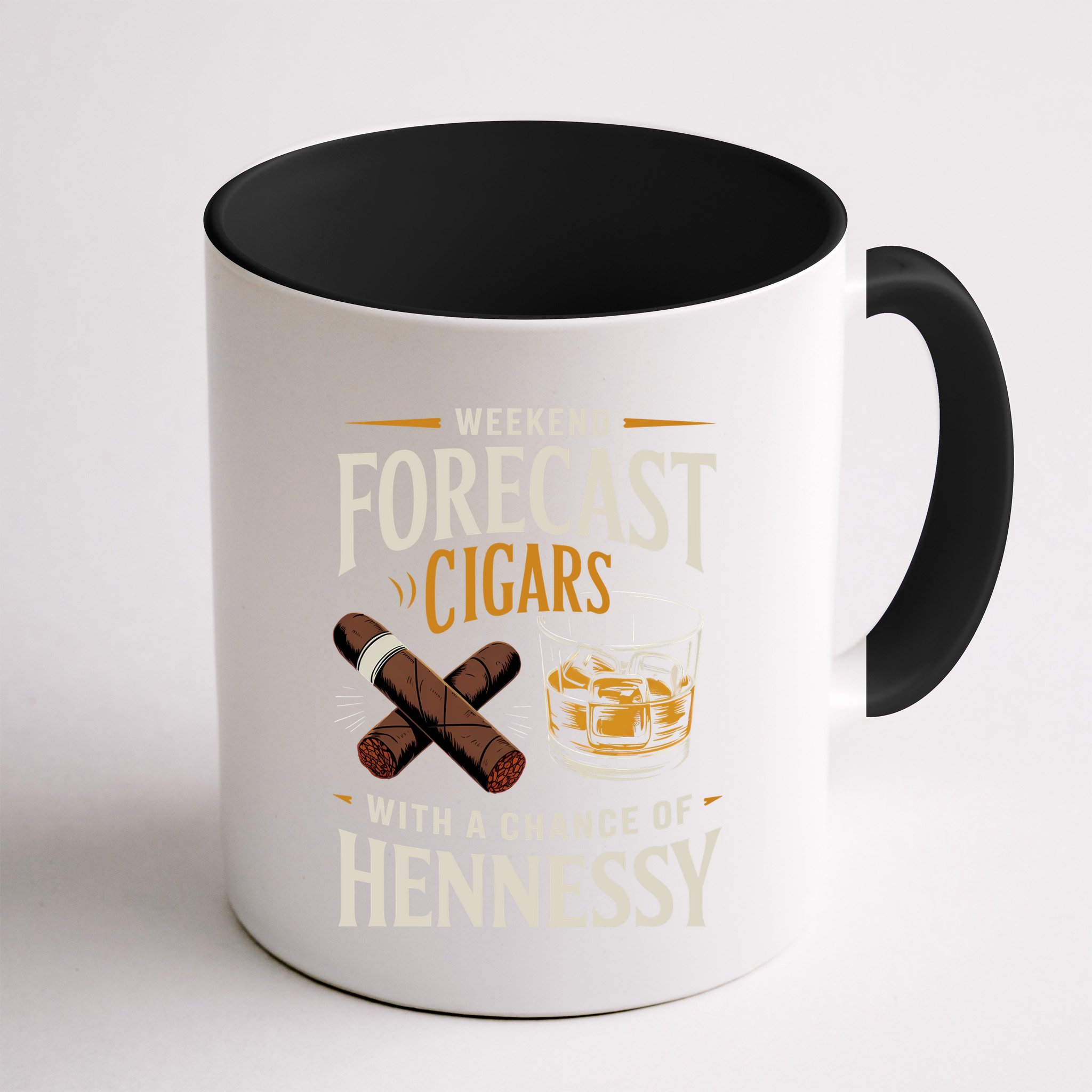 Weekend Forecast Cigars And Hennessy Cigar Life Mug