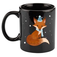 Winter Fox Cute 11oz C Handle Ceramic Mug