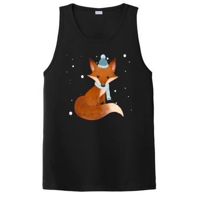 Winter Fox Cute PosiCharge Competitor Tank